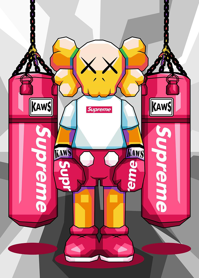 Kaws Boxing