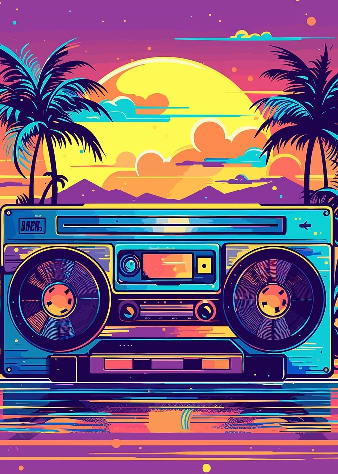 Music Synthwave 80s