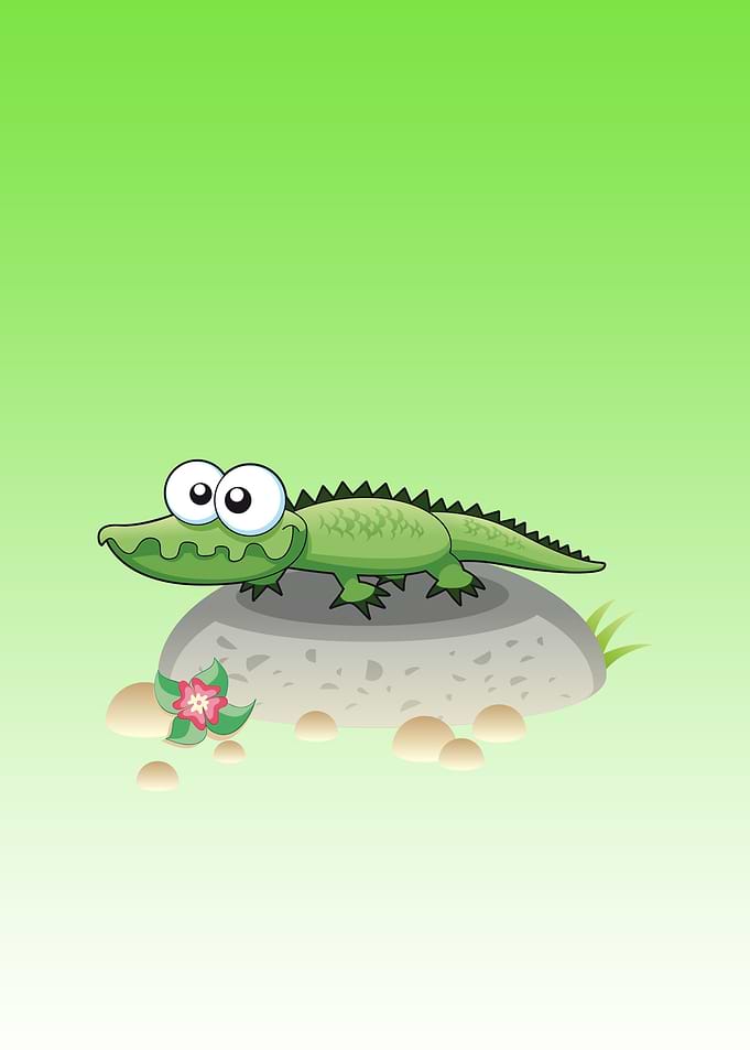 crocodile cute animal