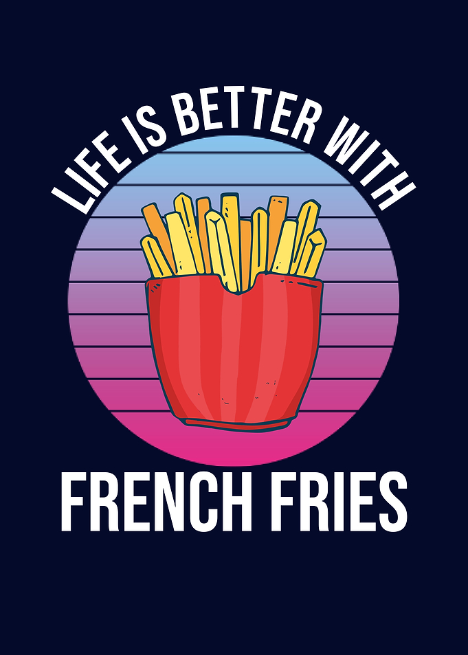 Funny French Fries Cute