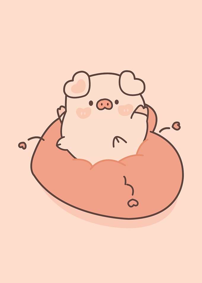 pig cute animal