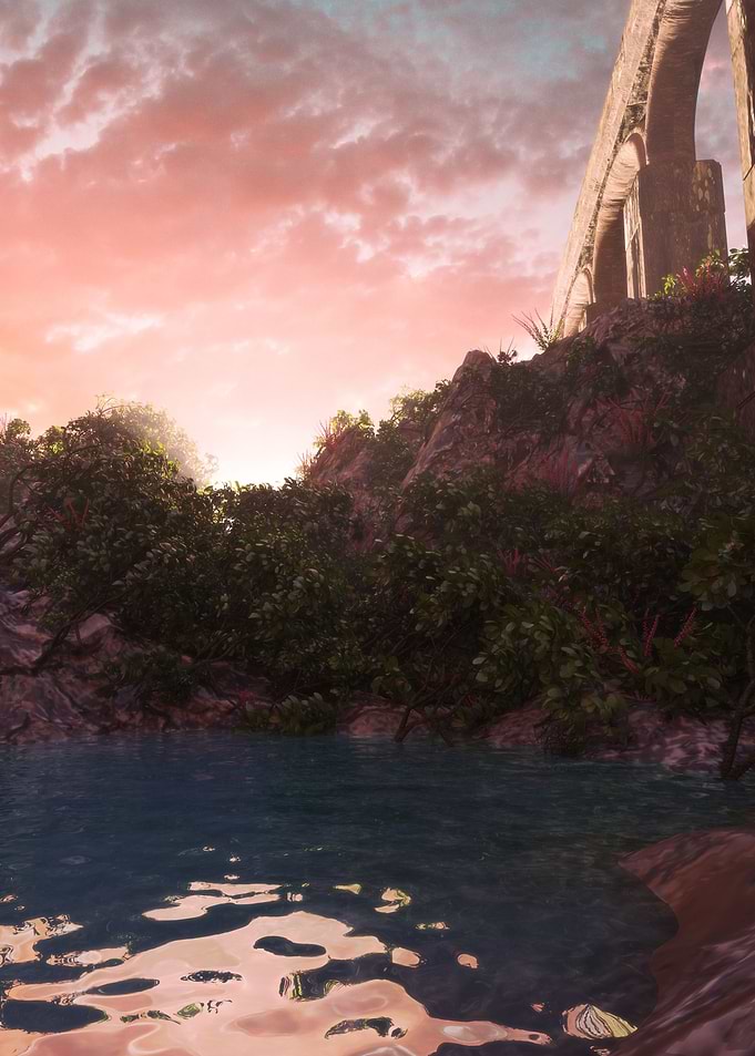 Blazing Sun Lake