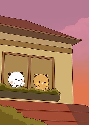 Bear love cute animal