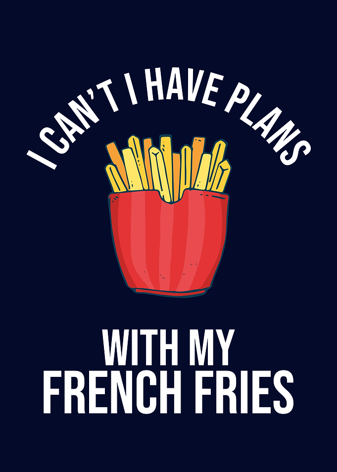 Funny French Fries Cute