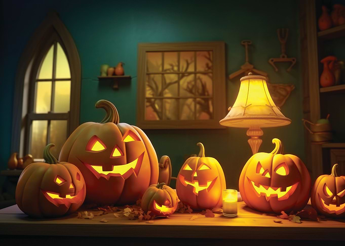 Halloween anthropomorphic