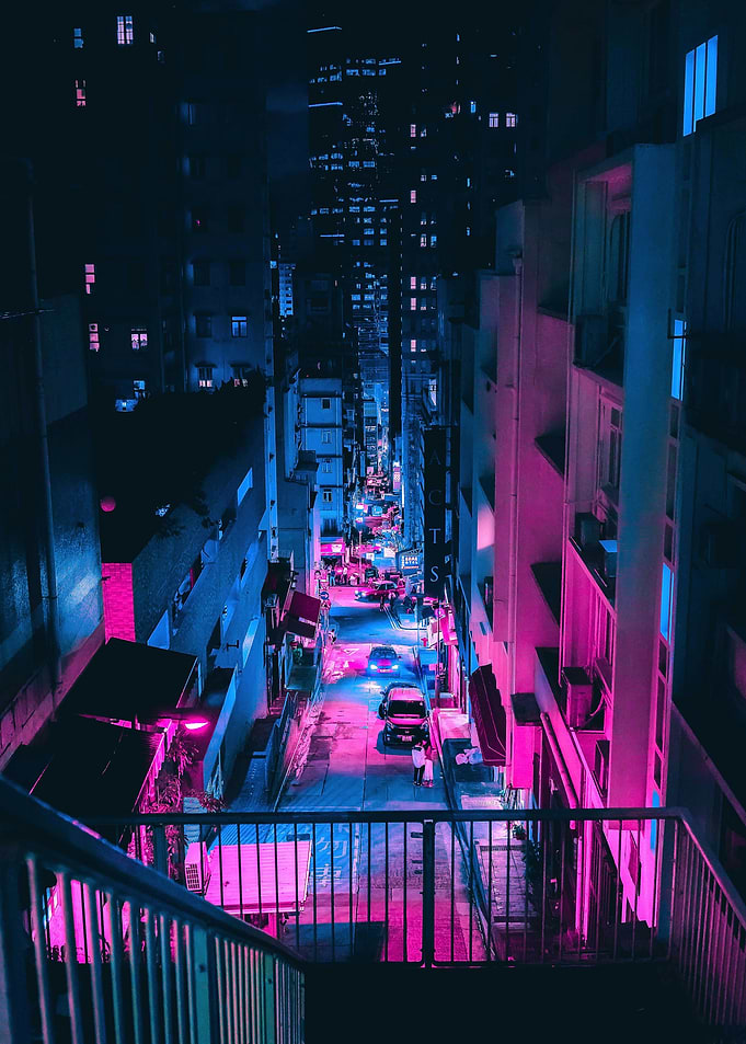 Neon Cityscape