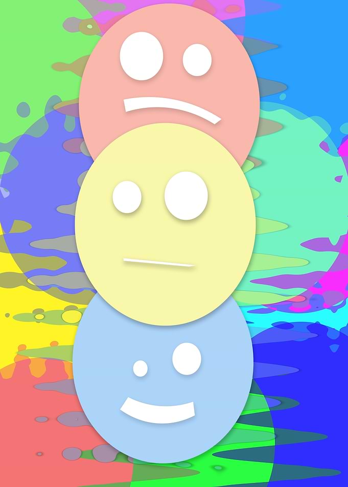 Emoji Faces Abstract
