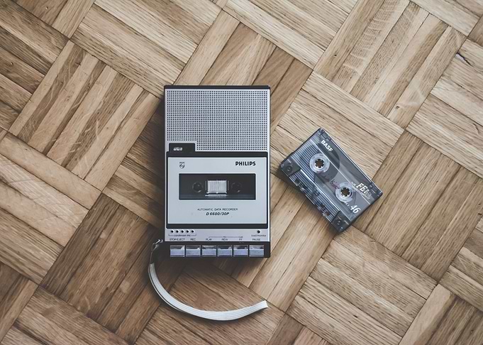 Cassette Player and tape