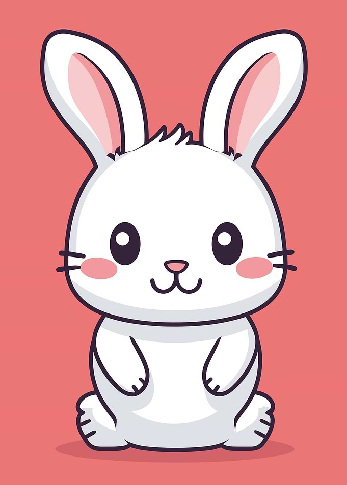 cute rabbit animal
