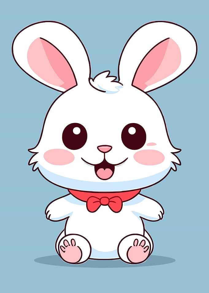 cute rabbit animal