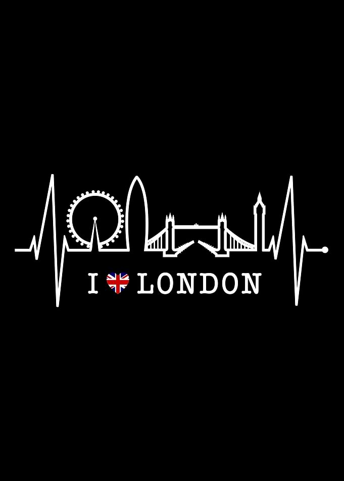London Skyline Heartbeat
