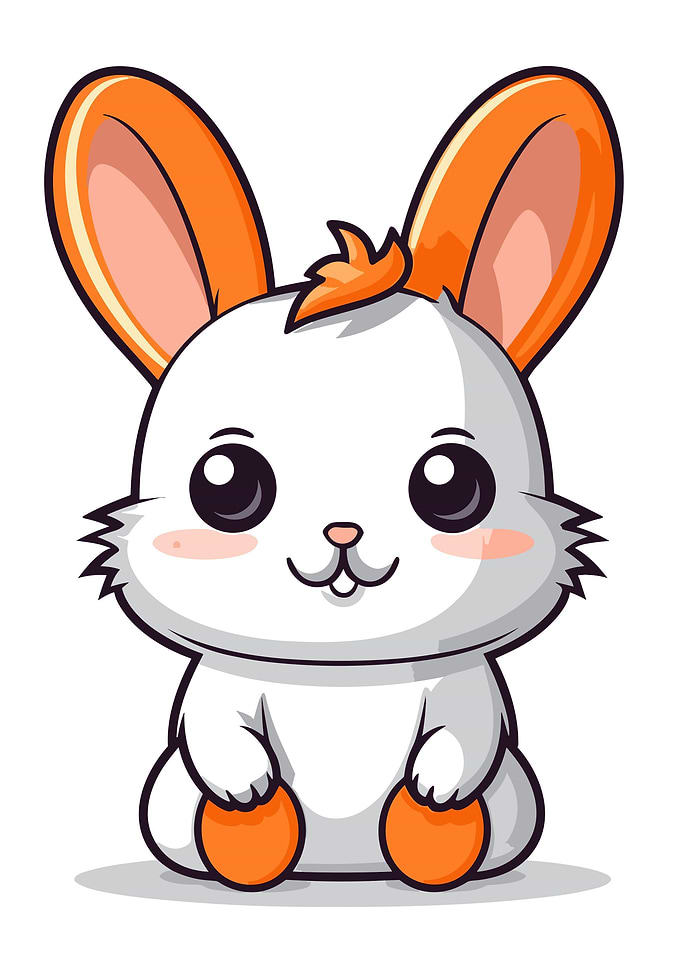 cute rabbit animal