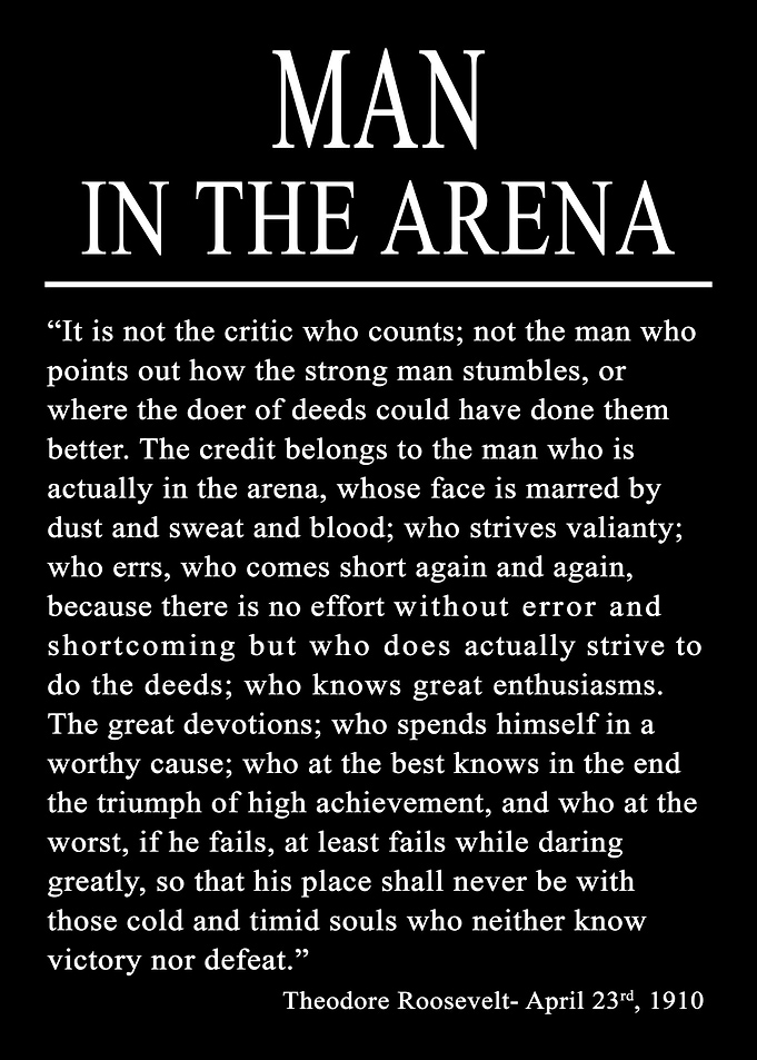 Man in the Arena