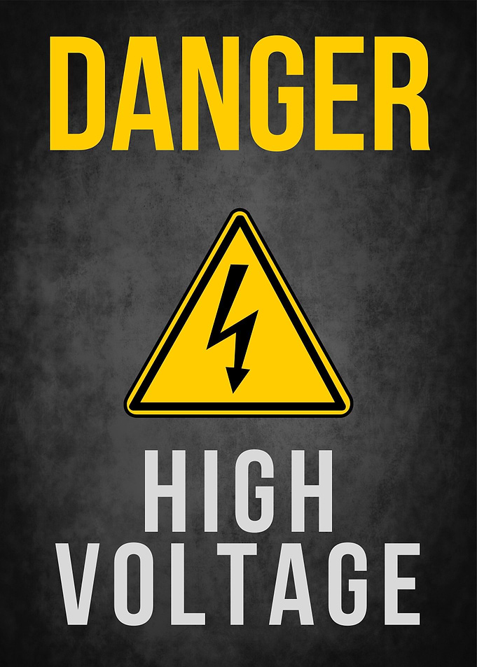 danger high voltage