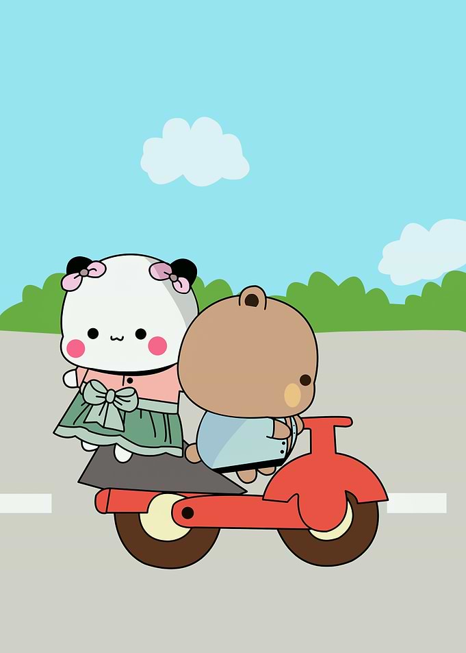 bear love cute animal