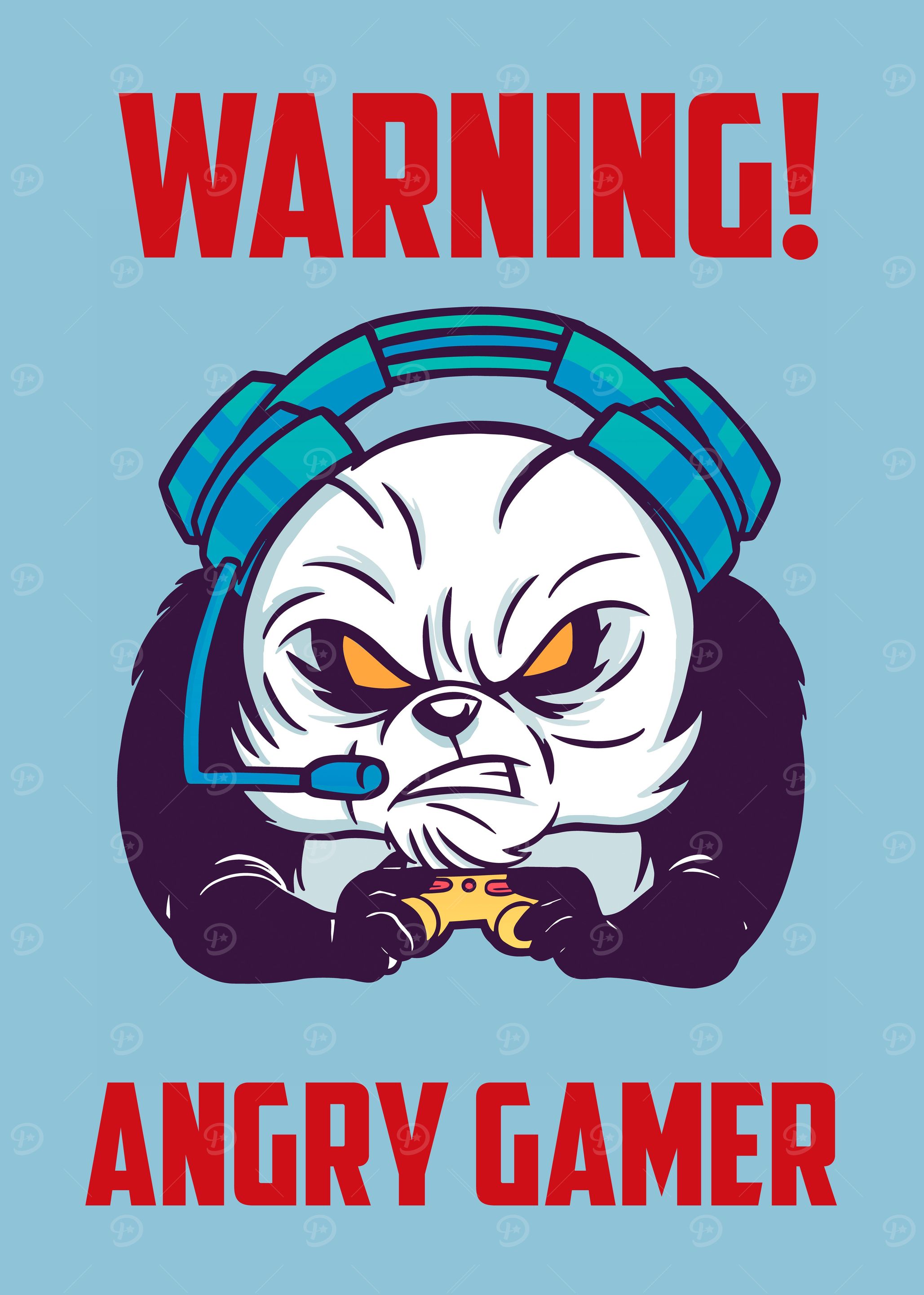 Angry Panda Gamer