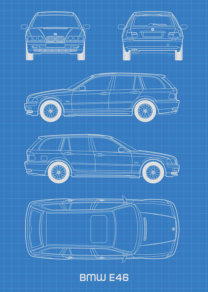 BMW E46 Blueprint