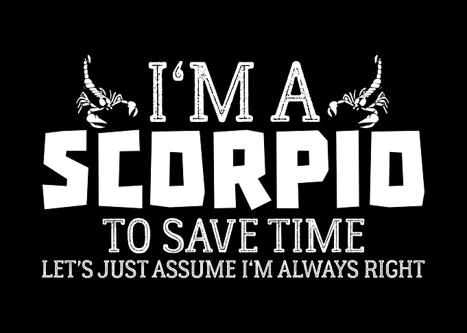 Scorpio Astrology Joke Sun