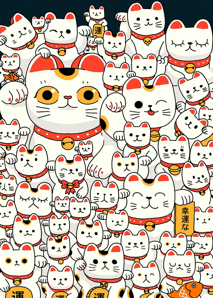 Lucky crowd
