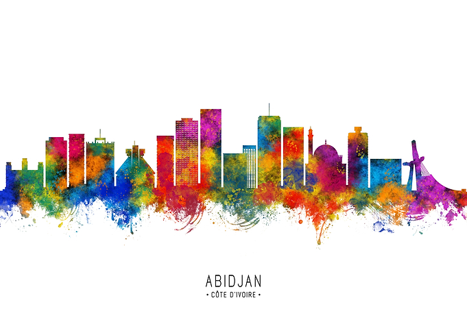 Abidjan Ivory Coast Skylin
