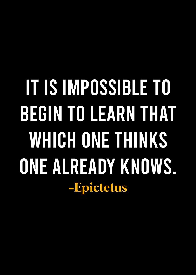 Epictetus Quote
