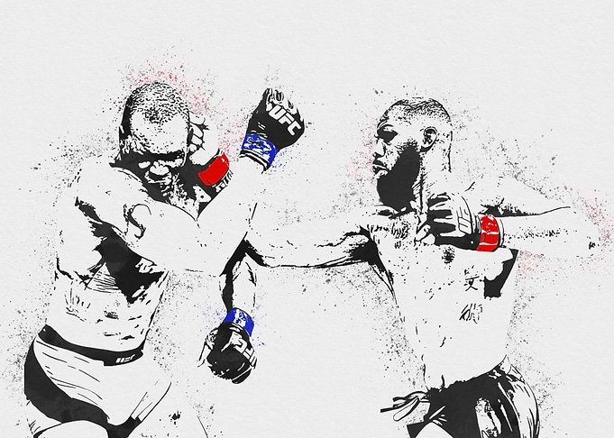 Jon Jones Fighting