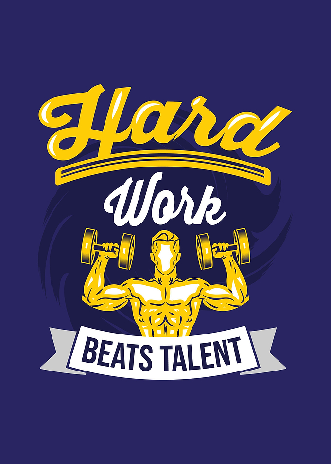 Hard Work Beats Talent