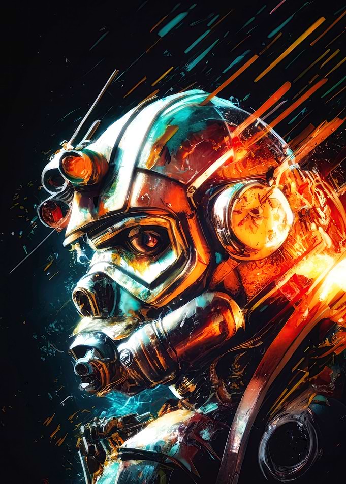 Steampunk Soldier Portrait