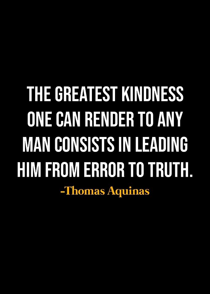 Thomas Aquinas Quote