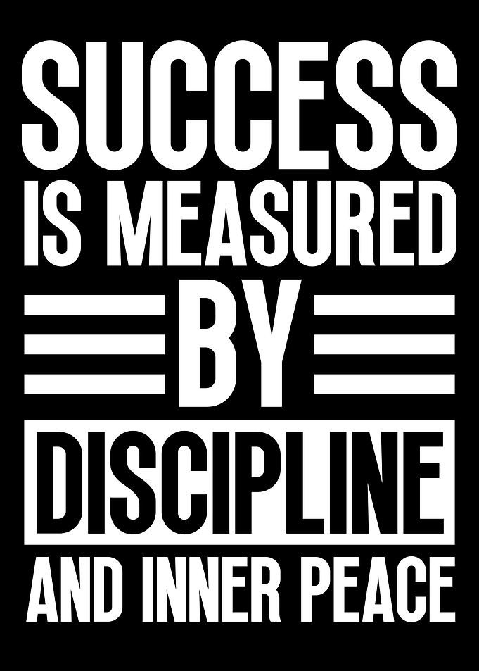 Discipline Success Quote