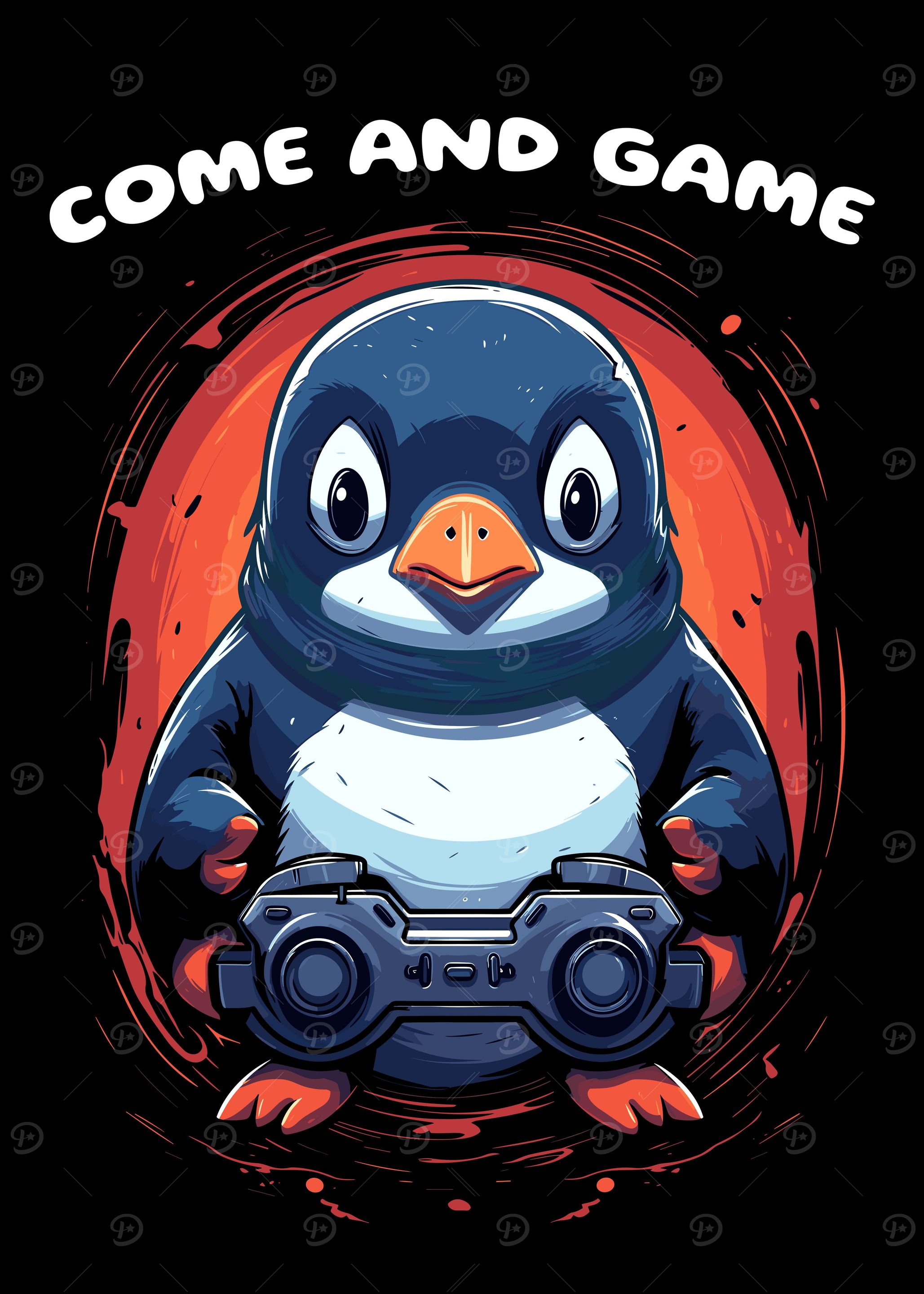 Gamer Penguin