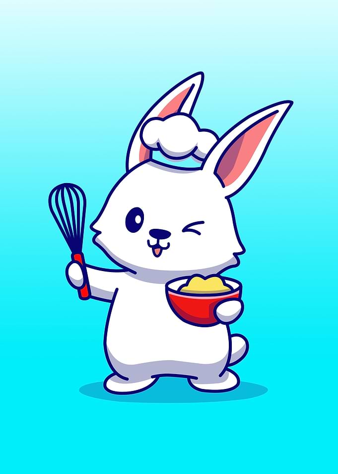 cute rabbit animal