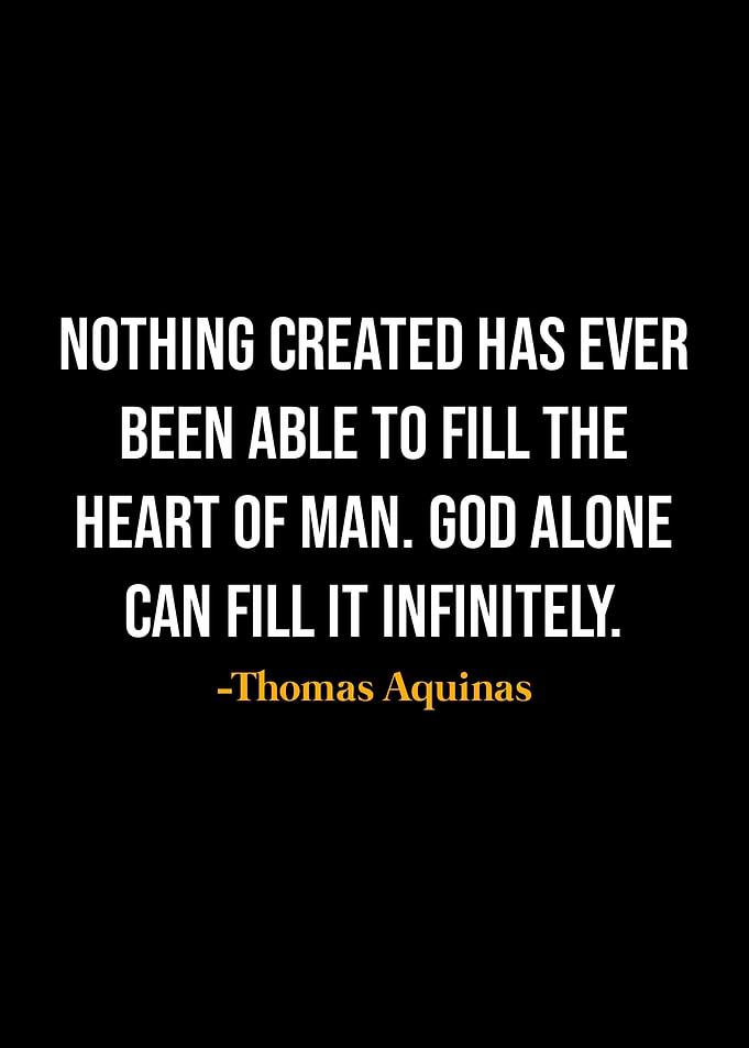 Thomas Aquinas Quote
