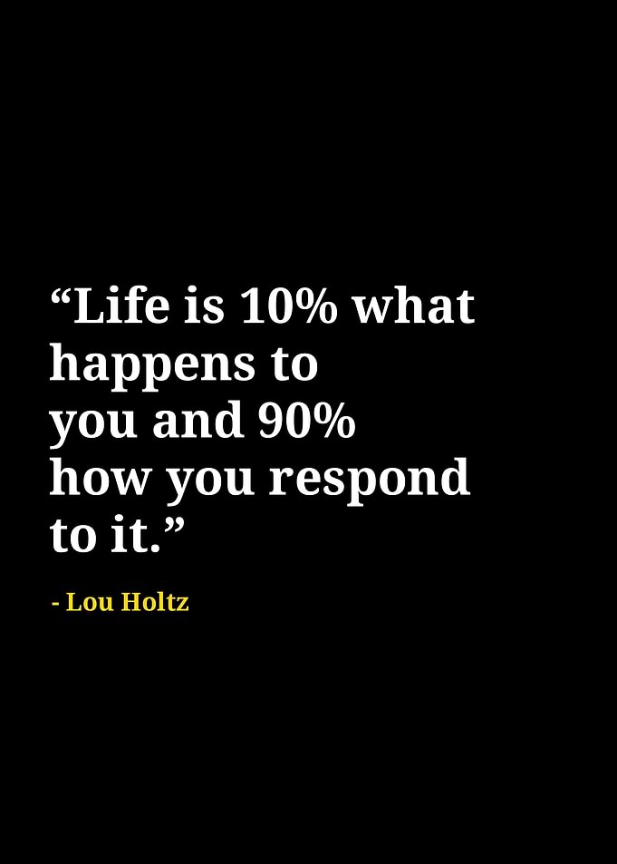 Lou holtz quotes