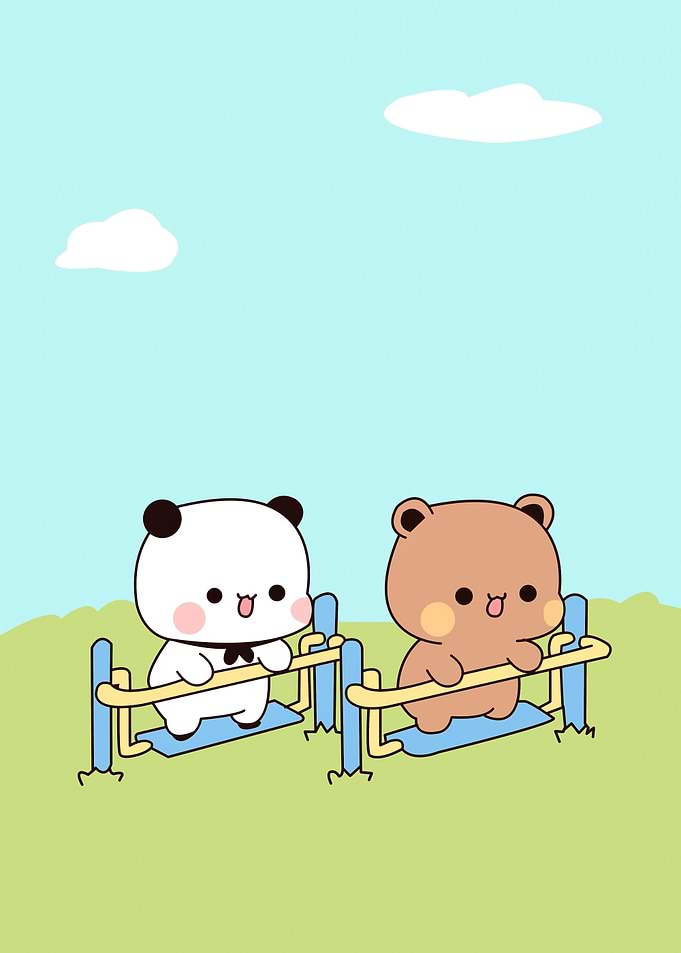 Bear love cute animal