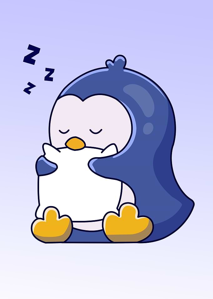 cute penguin animal