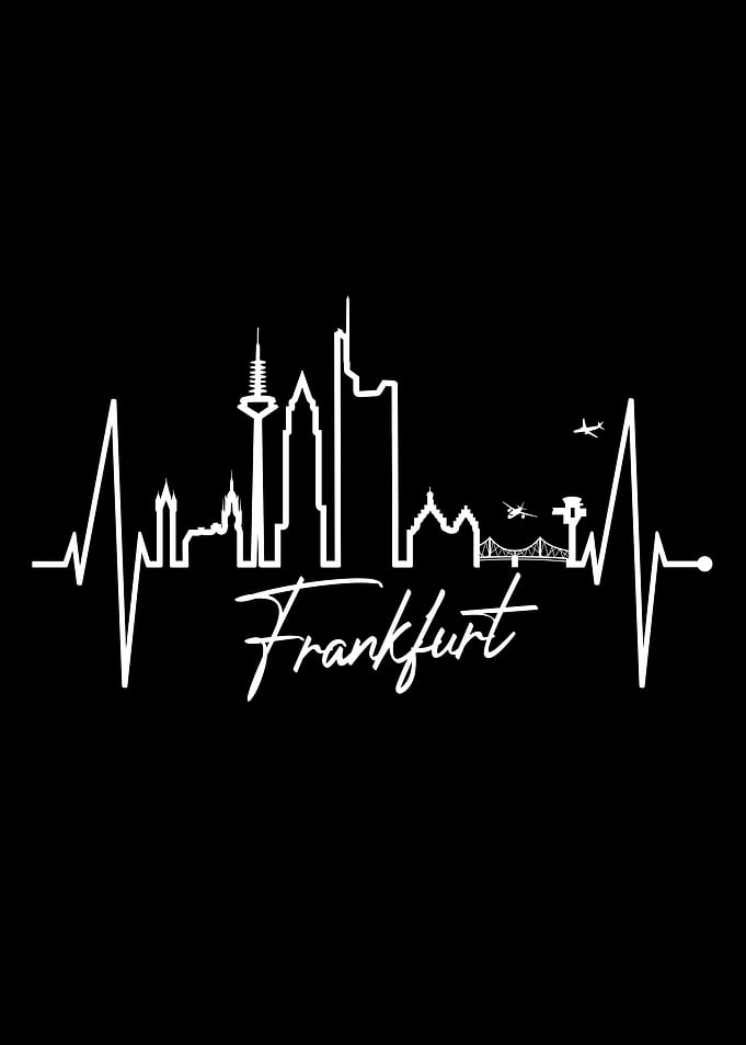 Frankfurt Skyline Liebe