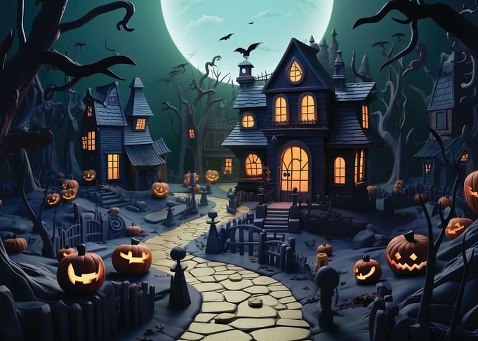 Halloween house