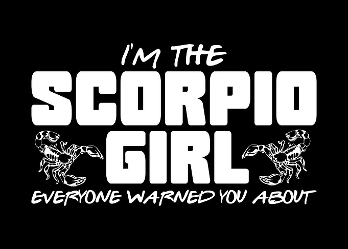 Scorpio Girl Warning Joke