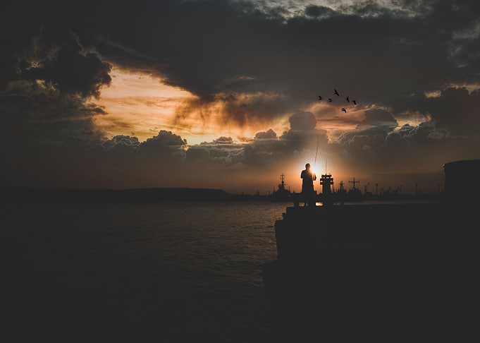 Sunset Fishing