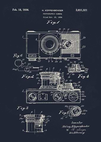1934 Photographic camera