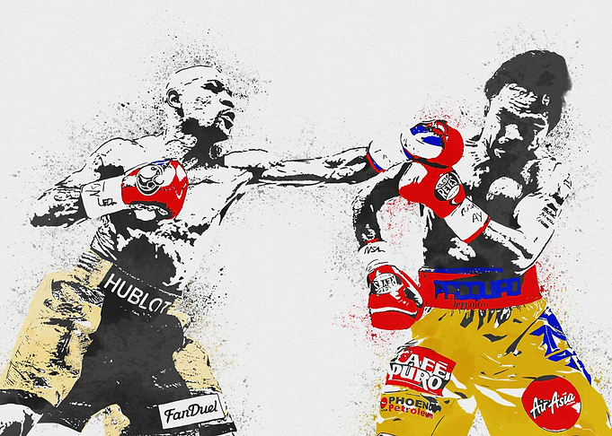 Pacquiao And Floyd boxing
