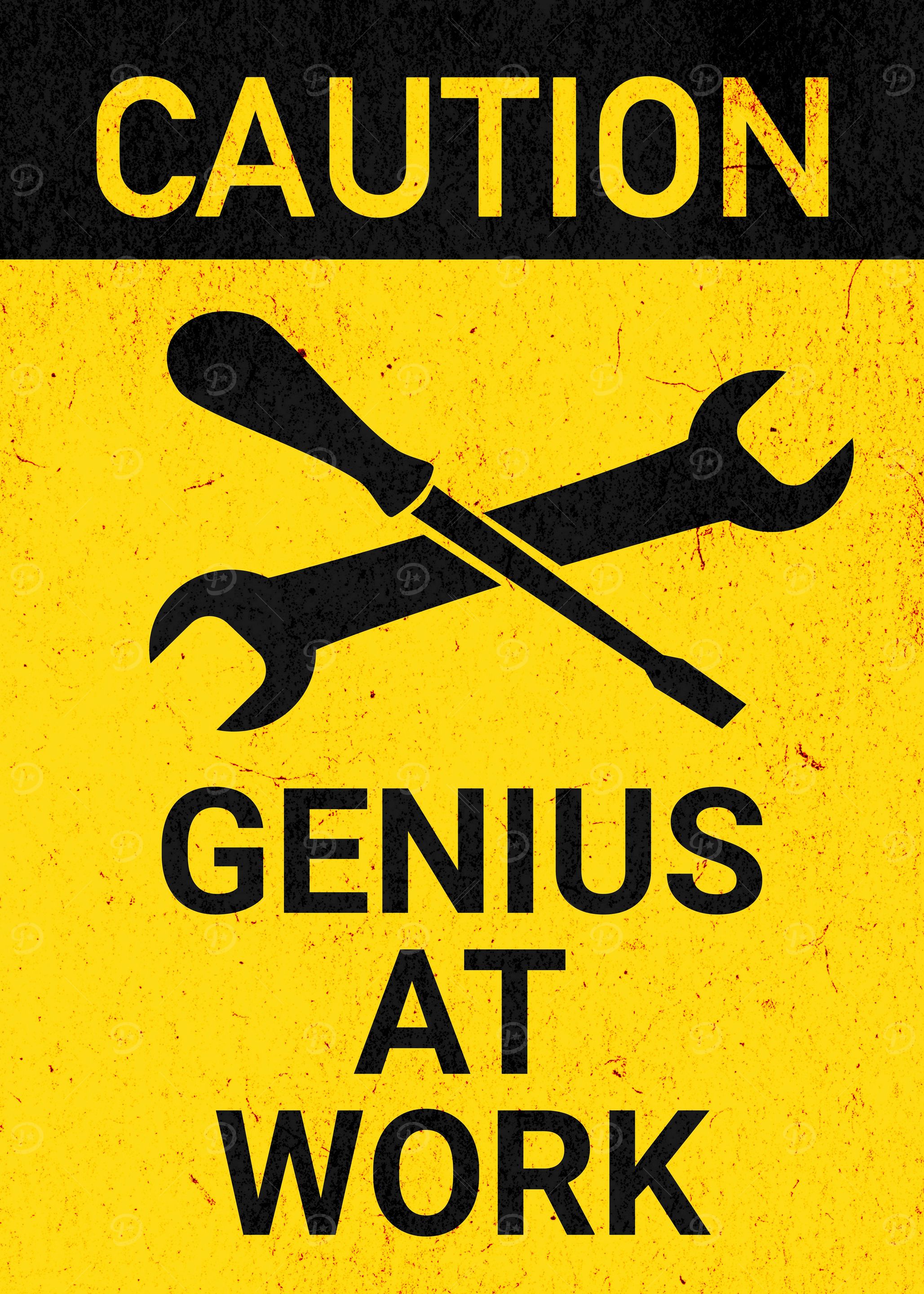 GENIUS AT WORK