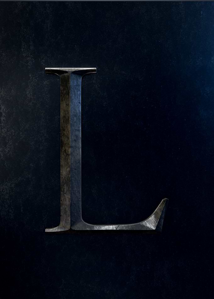 Letter Roman Numbers L 50