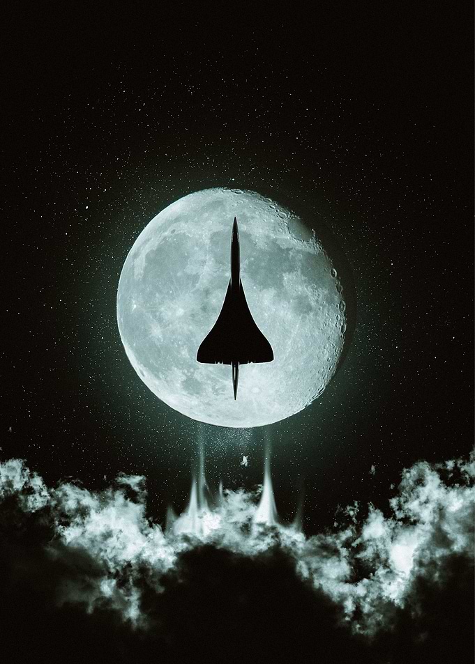 concorde jet plane