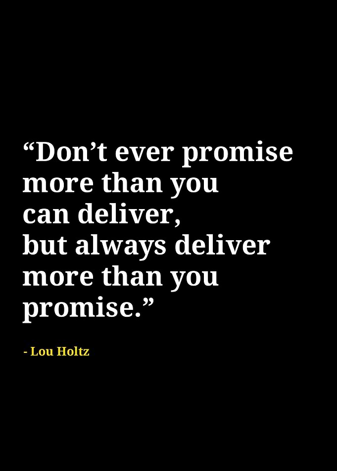 Lou holtz quotes