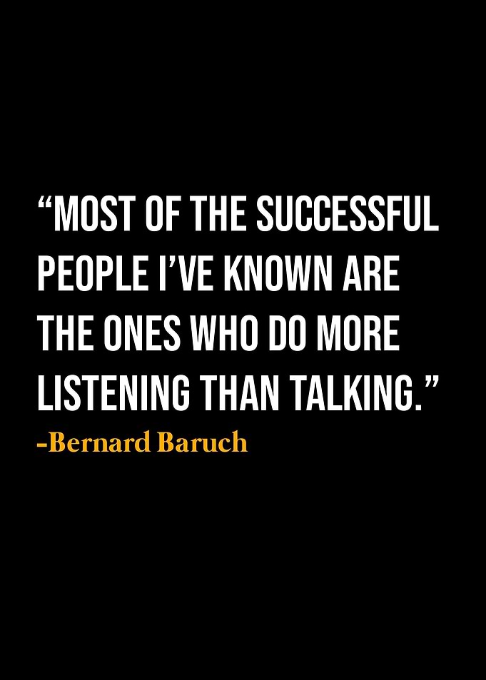 Bernard Baruch Quote