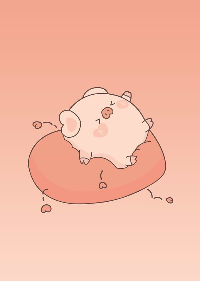 pig cute animal