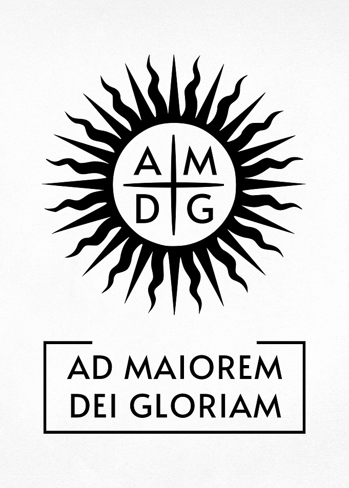 Jesuit Latin Motto AMDG