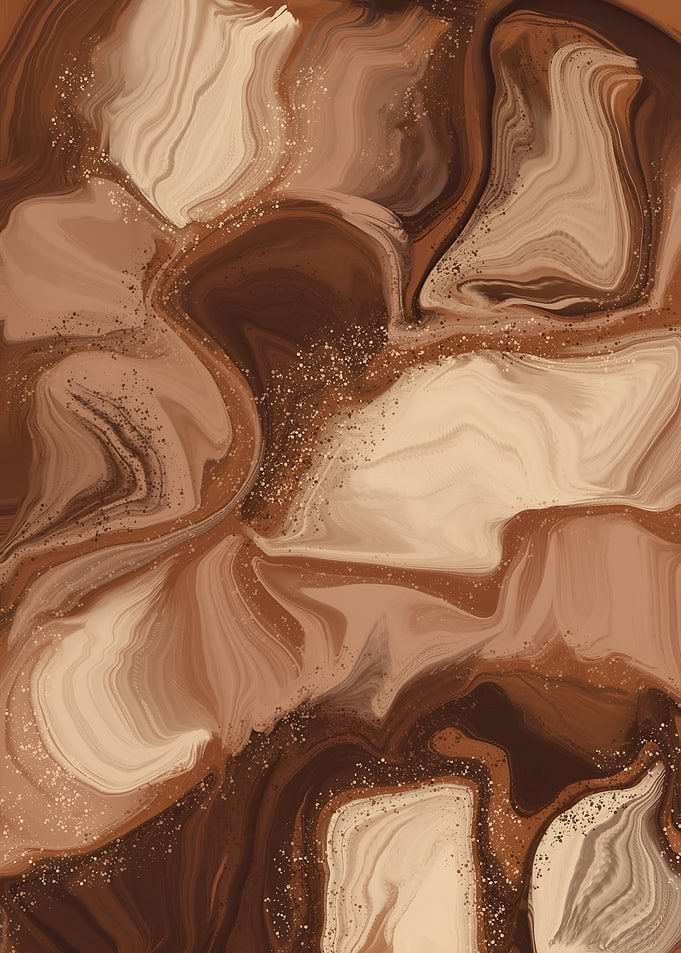 Coffee Marble Background